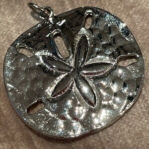 Silver Sundial Pendant